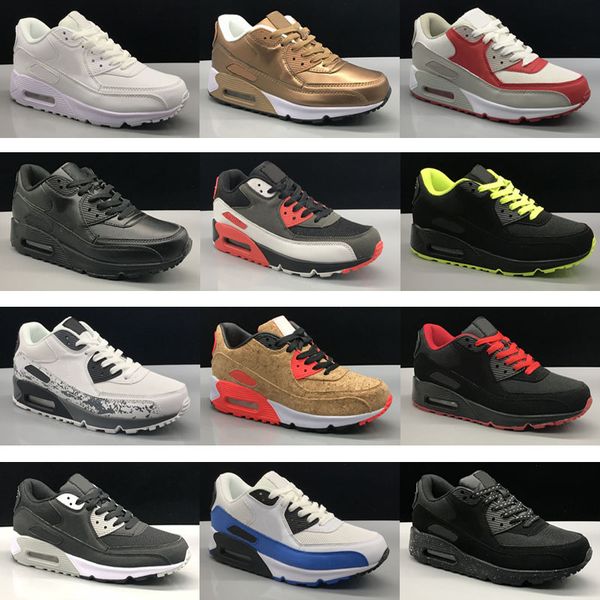 Mens Sneakers Shoes classic 90 Men and women Running Shoes Black Red White Sports Trainer Air Cushion Surface Breathable Sports Shoes 36-46
Mens Sneakers Shoes classic 90 Men and women Running Shoes Black Red White Sports Trainer Air Cushion Surface Breathable Sports Shoes 36-46