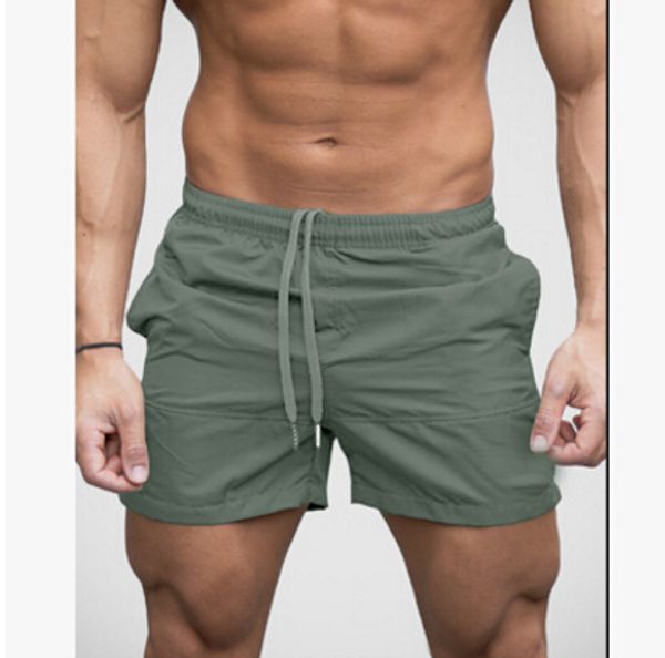 men summer beach board shorts solid color elastic waist casual shorts holiday sports surfing shorts, White;black
men summer beach board shorts solid color elastic waist casual shorts holiday sports surfing shorts, White;black