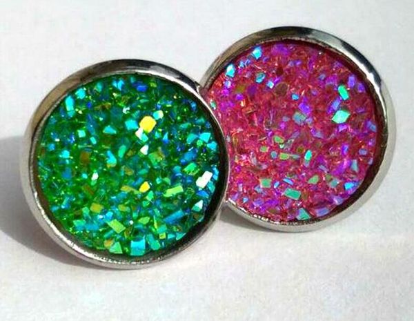 30pair druzy dru y tud earring 12 color druzy cry tal geometry tone earring jewelry for women girl brithday chri tma gift
30pair druzy dru y tud earring 12 color druzy cry tal geometry tone earring jewelry for women girl brithday chri tma gift