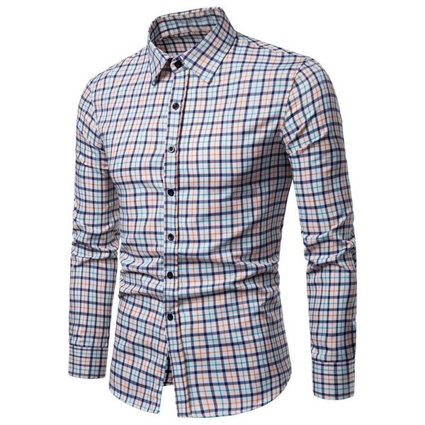 fashion men's grid pattern turn down collar shirts long sleeve buttons casual autumn shirt, White;black
fashion men's grid pattern turn down collar shirts long sleeve buttons casual autumn shirt, White;black