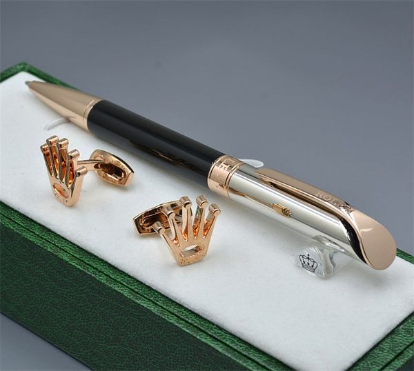 Best Christmas gift - AAA High quality Rlx Brands Men shirt Cufflinks + Ballpoint pen with Original Box Packing For Man Jewelry Cuff links
Best Christmas gift - AAA High quality Rlx Brands Men shirt Cufflinks + Ballpoint pen with Original Box Packing For Man Jewelry Cuff links