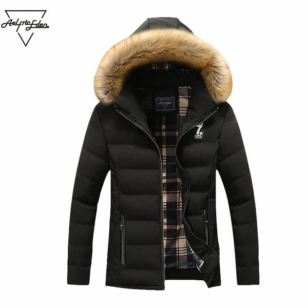 aelfric eden men fur winter jacket men hooded coat male casual coats padded waistcoat fashion faux fur collar mens jackets ky026, Black
aelfric eden men fur winter jacket men hooded coat male casual coats padded waistcoat fashion faux fur collar mens jackets ky026, Black