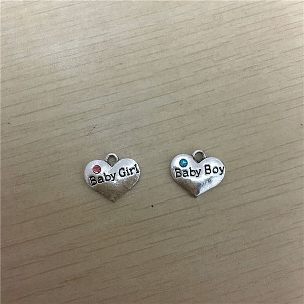 bulk charm pendants heart antique silver message"baby boy" "baby girl" carved skyblue rhinestone 16.5x14.5mm,300pcs, Bronze;silver
bulk charm pendants heart antique silver message"baby boy" "baby girl" carved skyblue rhinestone 16.5x14.5mm,300pcs, Bronze;silver