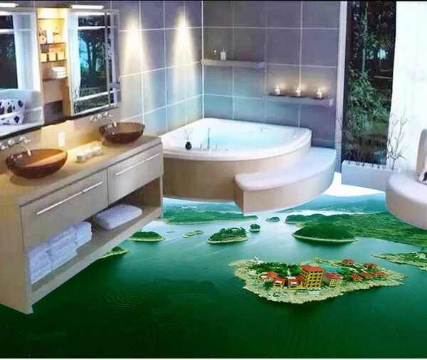 pvc self-adhesive floor 3d sky lake three-dimensional background floor wallpaper for bathrooms
pvc self-adhesive floor 3d sky lake three-dimensional background floor wallpaper for bathrooms