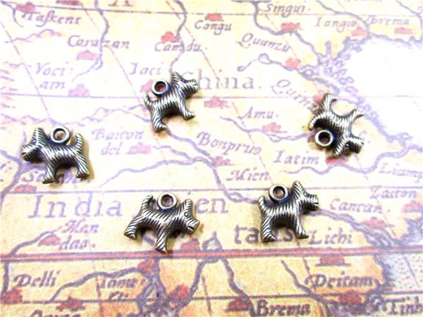 60pcs--dog charms,antique bronze lovely mini dog pendants/charms,adorable baby dog,diy supplies 12x10mm, Bronze;silver
60pcs--dog charms,antique bronze lovely mini dog pendants/charms,adorable baby dog,diy supplies 12x10mm, Bronze;silver
