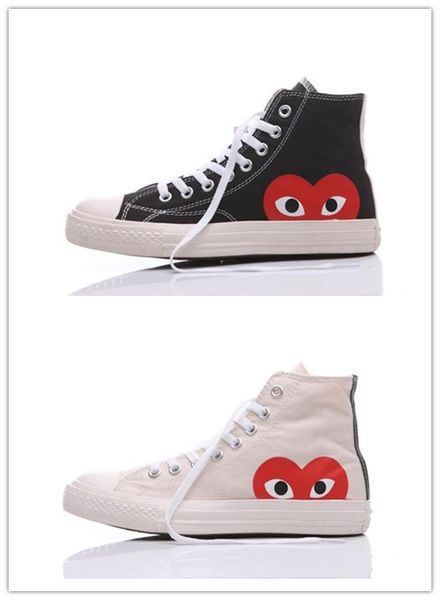 1970s Canvas Skate Shoes Originals Classic 1970s Canvas Shoes Jointly Name CDG Play Big Eyes Casual Sneakers
1970s Canvas Skate Shoes Originals Classic 1970s Canvas Shoes Jointly Name CDG Play Big Eyes Casual Sneakers