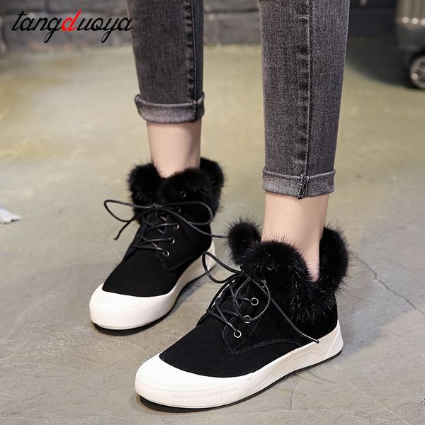 winter shoes women ankle boots lace up sneakers women high shoes winter boots casual bottes femme, Black
winter shoes women ankle boots lace up sneakers women high shoes winter boots casual bottes femme, Black