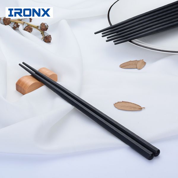 ironx japanese sushi hashi chopsticks long alloy sticks household kitchen anti resable black chop sticks
ironx japanese sushi hashi chopsticks long alloy sticks household kitchen anti resable black chop sticks