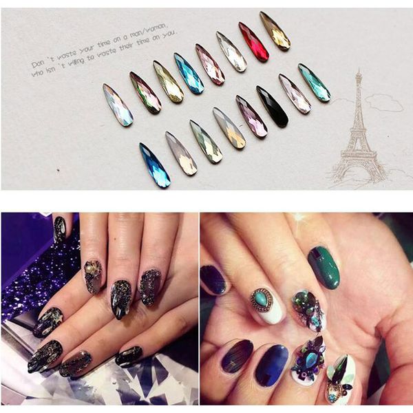 2017 fashion 3d nail art long water drop fancy shaped diamond crystal flat back rhinestones decoration glitter nails accessoires, Silver;gold
2017 fashion 3d nail art long water drop fancy shaped diamond crystal flat back rhinestones decoration glitter nails accessoires, Silver;gold