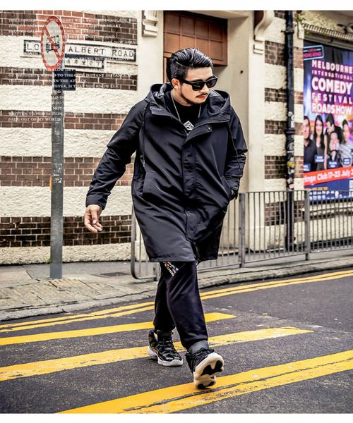 men's trench coats new arrival fashionable streetwear long sleeve coat men's autumn winter clothing windproof black color size xl, Tan;black
men's trench coats new arrival fashionable streetwear long sleeve coat men's autumn winter clothing windproof black color size xl, Tan;black