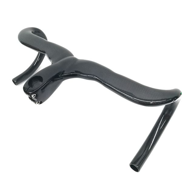 integrated carbon handlebar 3k carbon road bike handle bar 90 100 110 120mm bars stems with fast shipping
integrated carbon handlebar 3k carbon road bike handle bar 90 100 110 120mm bars stems with fast shipping