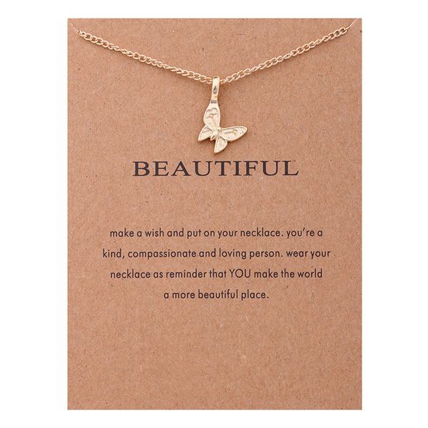 butterfly pendant necklace women gold plated arrow pendant crown necklace with gift card fashion jewelry holiday gifts, Silver
butterfly pendant necklace women gold plated arrow pendant crown necklace with gift card fashion jewelry holiday gifts, Silver