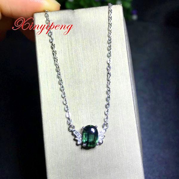 xin yi peng 925 silver inlaid natural sapphire necklace pendant, woman, classic generous, birthday anniversary gift
xin yi peng 925 silver inlaid natural sapphire necklace pendant, woman, classic generous, birthday anniversary gift