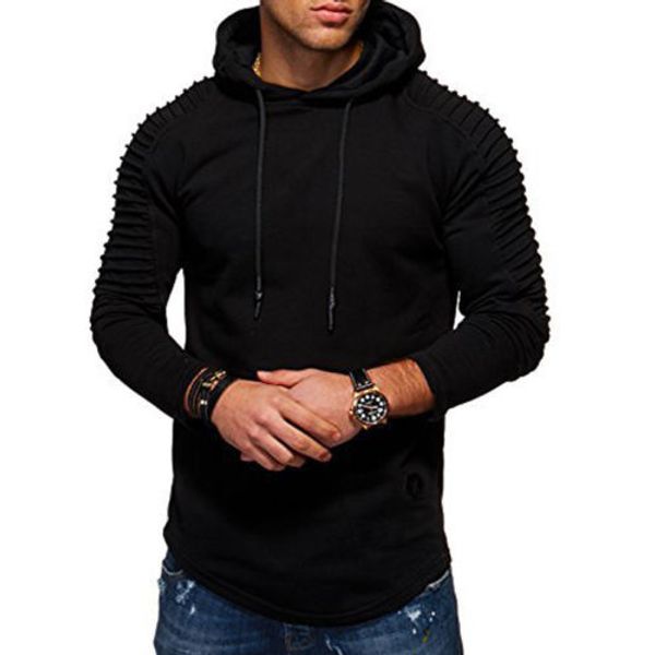 fashion streetwear 2018 jogger new sweatshirt men hoodie solid men sleeve long autumn sweatshirt hoodie uwdgp, Black 
fashion streetwear 2018 jogger new sweatshirt men hoodie solid men sleeve long autumn sweatshirt hoodie uwdgp, Black