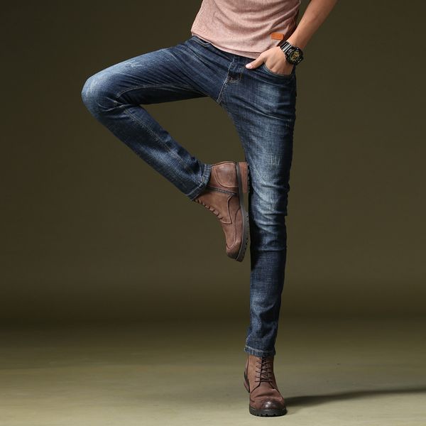 new 2018 black and bule skinny jeans men autumn stretch denim jeans man elastic casual slim jean pants male quality homme, Blue
new 2018 black and bule skinny jeans men autumn stretch denim jeans man elastic casual slim jean pants male quality homme, Blue