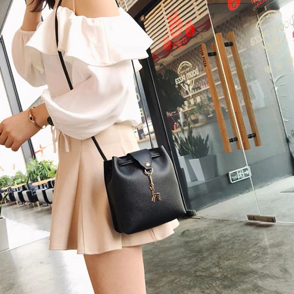 fashion messenger bag female pu travel shoulder handbags bucket pouch bag 2018 women leisure women's new evening party package gikpn, Red;black
fashion messenger bag female pu travel shoulder handbags bucket pouch bag 2018 women leisure women's new evening party package gikpn, Red;black