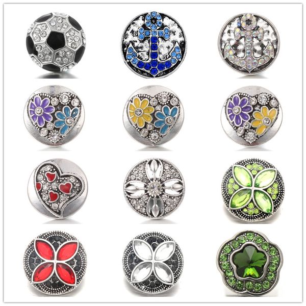 6 style exquisite noosa inlay crystal/diamond alloy snap buttons 18mm button charms for diy snap jewelry findings
6 style exquisite noosa inlay crystal/diamond alloy snap buttons 18mm button charms for diy snap jewelry findings