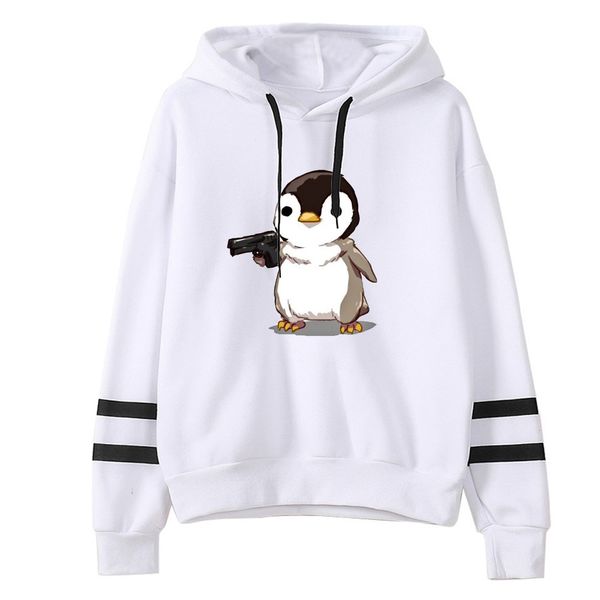 2018 spring female long sleeve harajuku korean style hooded kawaii penguin with the gun print women hoodies sweatshirts, Black
2018 spring female long sleeve harajuku korean style hooded kawaii penguin with the gun print women hoodies sweatshirts, Black