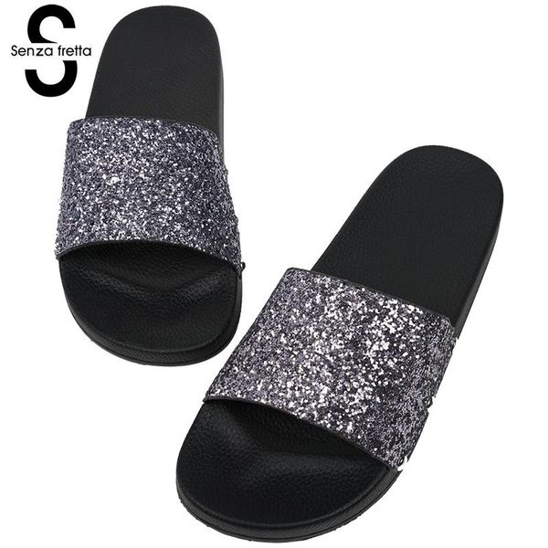 senza frea 2018 women summer home slippers flip flops peep toe sandals glier sandals platform ladies shoes zapatos mujer, Black
senza frea 2018 women summer home slippers flip flops peep toe sandals glier sandals platform ladies shoes zapatos mujer, Black