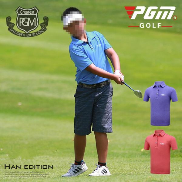 pgm new golf apparel children's golf sportswear boys short-sleeved t-shirt summer kids breathable and quick-drying clothes, Black;blue
pgm new golf apparel children's golf sportswear boys short-sleeved t-shirt summer kids breathable and quick-drying clothes, Black;blue