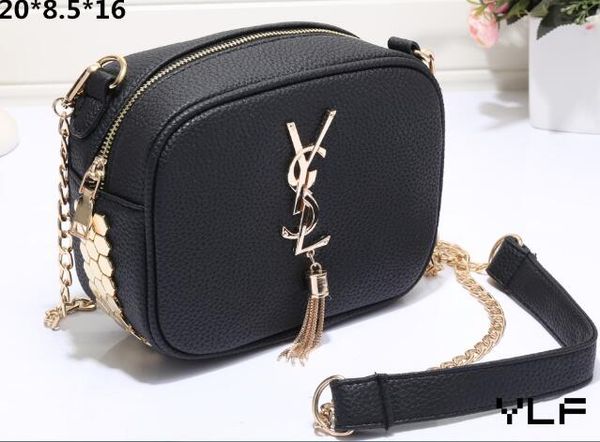 

Hot2018! New style ys pu leather Single shoulder bag shoulder bags messenger bags tote totes top quality free shipping size20*8.5*16cm