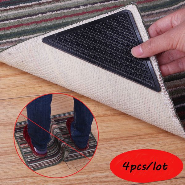 4pcs/lot anti-skid rubber reusable washable mat non-slip fixed silicone home carpet floor doormats mat gripper black corners pad
4pcs/lot anti-skid rubber reusable washable mat non-slip fixed silicone home carpet floor doormats mat gripper black corners pad