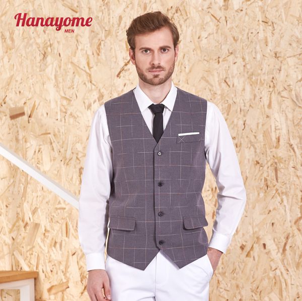 men's suit vests slim masculino cottonwaistcoat grey checked sleeveless jacket waistcoat men business smart casual suit vests, Black;white
men's suit vests slim masculino cottonwaistcoat grey checked sleeveless jacket waistcoat men business smart casual suit vests, Black;white
