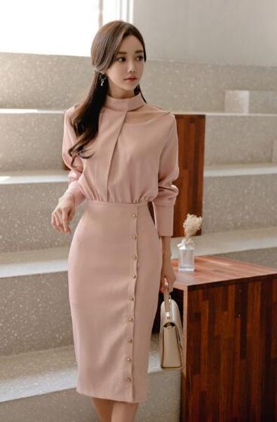 korean version of autumn ladies fashion new waist slimming collar slim pocket hip dress, White;black
korean version of autumn ladies fashion new waist slimming collar slim pocket hip dress, White;black