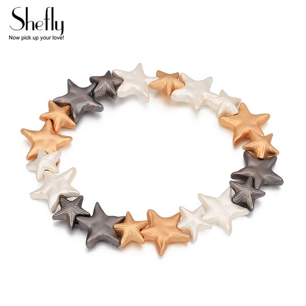 lovely colourful beads bracelets & bangles for women multi- stars gold silver pendant bracelet for girl gift, Black
lovely colourful beads bracelets & bangles for women multi- stars gold silver pendant bracelet for girl gift, Black