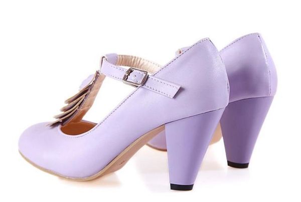 send 2018 spring coarse heel round head high heel shallow mouth women's shoes, Black
send 2018 spring coarse heel round head high heel shallow mouth women's shoes, Black