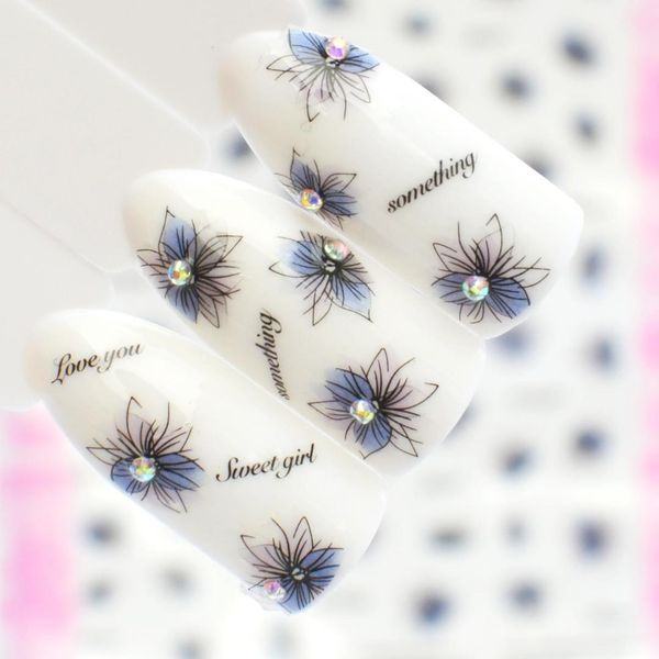 lcj 3d nail stickers black flower / green leaf/animal/flower nail art stickers decals diy beauty creative decorations
lcj 3d nail stickers black flower / green leaf/animal/flower nail art stickers decals diy beauty creative decorations