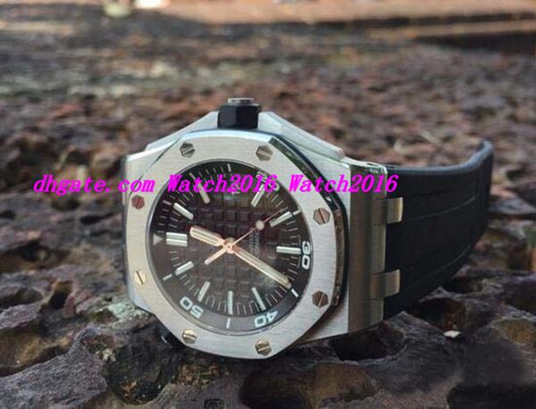 luxury wristwatch 42mm rubber bracelet 15703st.oo.a002ca.01 mechanical automatic mens watches men's watch quality, Slivery;brown
luxury wristwatch 42mm rubber bracelet 15703st.oo.a002ca.01 mechanical automatic mens watches men's watch quality, Slivery;brown