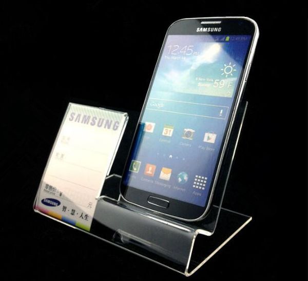 10pcs universal acrylic mobile cell phone display stand digital products holder jewelry/watch with pricetag label display rack
10pcs universal acrylic mobile cell phone display stand digital products holder jewelry/watch with pricetag label display rack