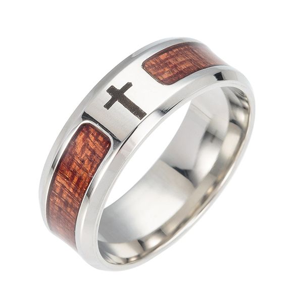 adomaner men stainless steel wood rings women black christian cross ring unique fashion engagement wedding jewelry wholesale, Golden;silver
adomaner men stainless steel wood rings women black christian cross ring unique fashion engagement wedding jewelry wholesale, Golden;silver