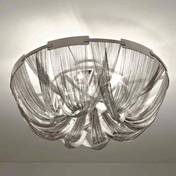 modern alumninum chain ceiling lamp luxury l ceiling light silver/ gold e14 round for living room ems ca001
modern alumninum chain ceiling lamp luxury l ceiling light silver/ gold e14 round for living room ems ca001