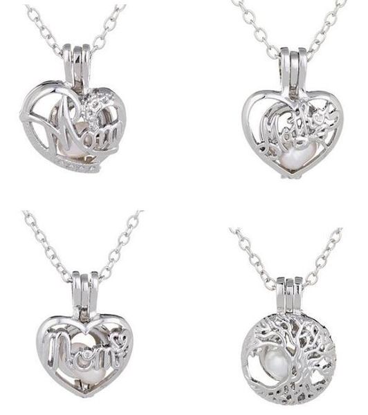 love wish pearl cages locket necklace hollow out animal oyster freshwater pearl elephant/life tree/love diy mother's day jewellery dhl, Silver
love wish pearl cages locket necklace hollow out animal oyster freshwater pearl elephant/life tree/love diy mother's day jewellery dhl, Silver