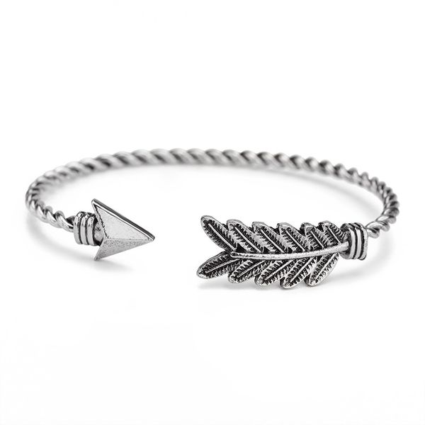 arrow feather cuff bangle 3 color alloy bracelets adjustable cuff bracelets fashion jewelry holiday gift, Black
arrow feather cuff bangle 3 color alloy bracelets adjustable cuff bracelets fashion jewelry holiday gift, Black
