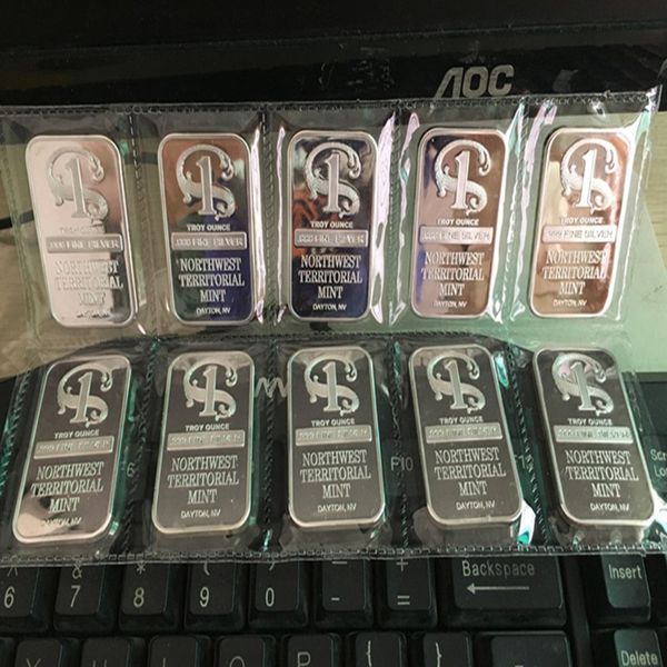 100 pcs non magnetic 1 oz silver plated american northwest bullion bar coin 50 mm x 28 mm vacuum packing decoration collectibel bar
100 pcs non magnetic 1 oz silver plated american northwest bullion bar coin 50 mm x 28 mm vacuum packing decoration collectibel bar