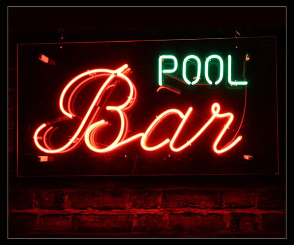 Pool Bar Neon Beer Sign Bar Sign Real Glass Neon Light Beer Sign New Blue Star Beer Bar Pub Real Glass Handmade Neon 24x20
