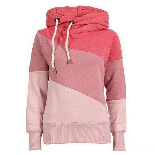 Mix Color Stitching Hoodies Women Long Sleeve Patchwork Pullover Jumper Tops Women Clothes Winter Lady Jacket Sweatshirts Coat Free ship
Mix Color Stitching Hoodies Women Long Sleeve Patchwork Pullover Jumper Tops Women Clothes Winter Lady Jacket Sweatshirts Coat Free ship