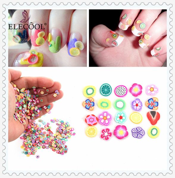 elecool fimo slices nail decorations fruit flower slicing 1000pcs/bag tiny cute nail beads nails art accessories polymer clay, Silver;gold
elecool fimo slices nail decorations fruit flower slicing 1000pcs/bag tiny cute nail beads nails art accessories polymer clay, Silver;gold