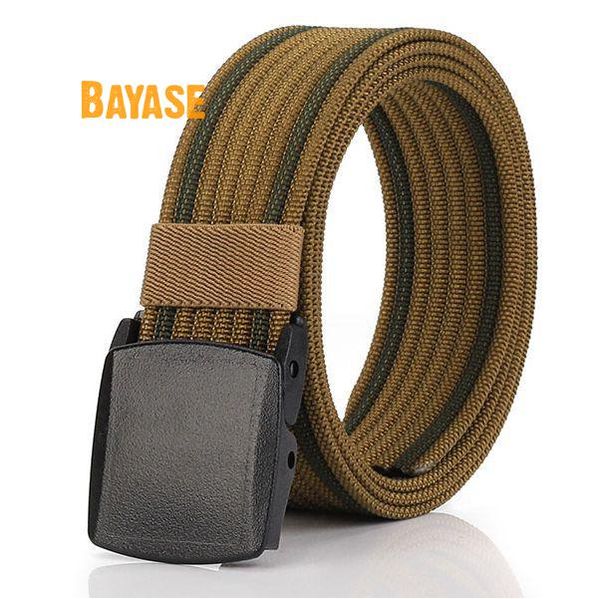 2018 new nylon casual belt lightweight speed dry through security non metal plastic buckle men belt, Black;brown
2018 new nylon casual belt lightweight speed dry through security non metal plastic buckle men belt, Black;brown