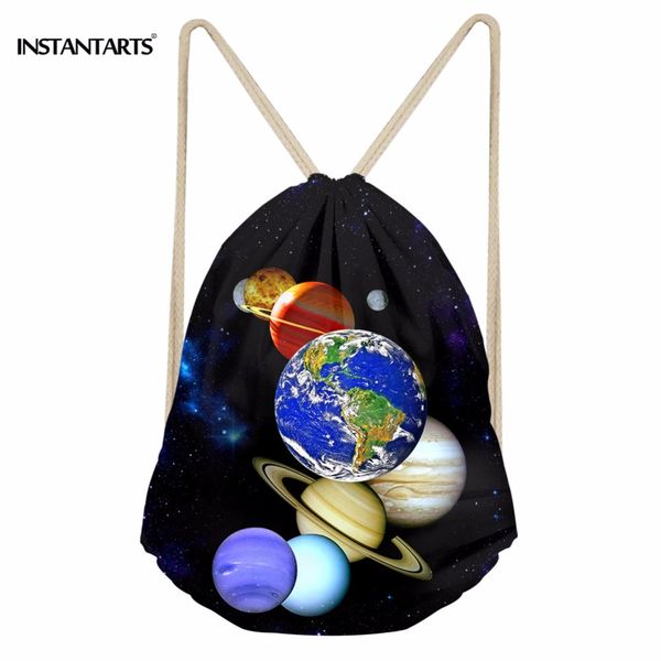 instantarts universe planet print portable reusable drawstring bag women men's travel softback backpack small woman girl satchel
instantarts universe planet print portable reusable drawstring bag women men's travel softback backpack small woman girl satchel