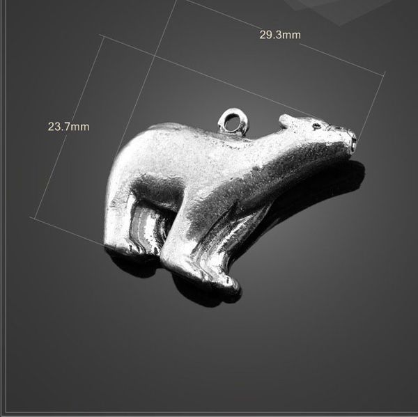 10 pcs/lot 29.3mm*23.7mm antique silver animal white bear charm polar bears charms jewelry making wholesale, Bronze;silver
10 pcs/lot 29.3mm*23.7mm antique silver animal white bear charm polar bears charms jewelry making wholesale, Bronze;silver