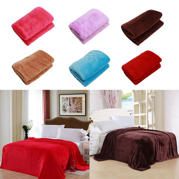 1 pcs 50cm*70cm super soft warm solid warm micro plush fleece blanket throw rug sofa bedding 2017
1 pcs 50cm*70cm super soft warm solid warm micro plush fleece blanket throw rug sofa bedding 2017