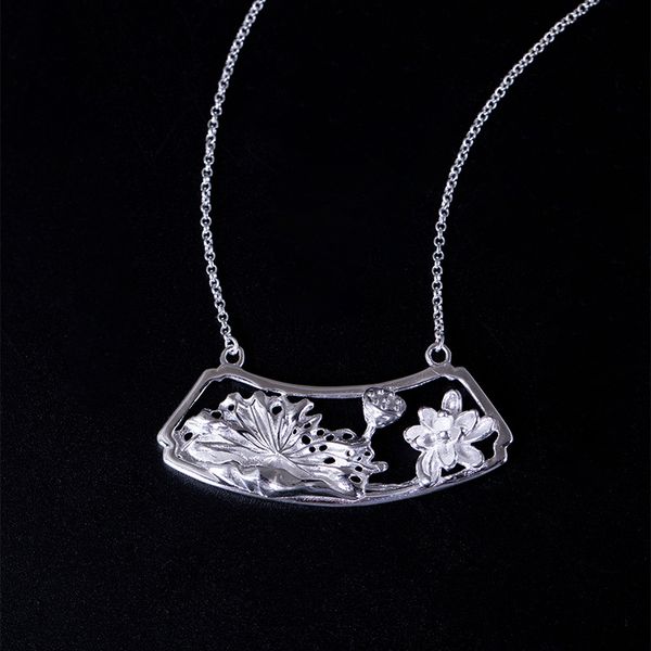 silver lotus real 925 sterling silver necklace pendant natural handmade designer pendant fine jewelry for women gift 2018 hot
silver lotus real 925 sterling silver necklace pendant natural handmade designer pendant fine jewelry for women gift 2018 hot