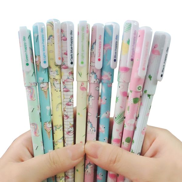 unicorn pen 10pcs/lot flamingo gel pen blue/black/colour ink art maker for school office supply kawai stationery
unicorn pen 10pcs/lot flamingo gel pen blue/black/colour ink art maker for school office supply kawai stationery