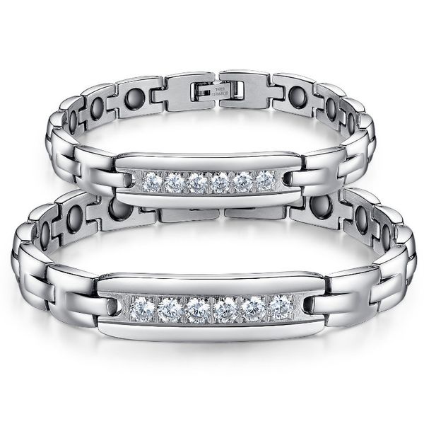 316l stainless steel healthy magnetic bracelet titanium steel bangle bracelet for man and women therapy health couples bracelet, Black
316l stainless steel healthy magnetic bracelet titanium steel bangle bracelet for man and women therapy health couples bracelet, Black