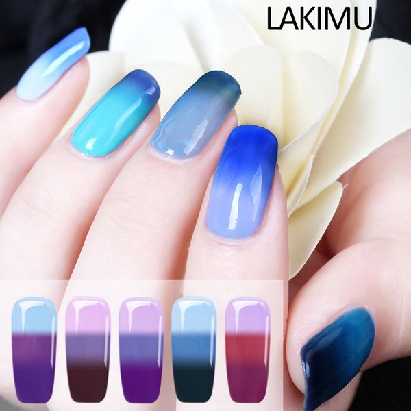lakimu chameleon temperature change hybrid nail gel polish thermal gel nail polish soak off uv varnish nails art 7ml, Red;pink
lakimu chameleon temperature change hybrid nail gel polish thermal gel nail polish soak off uv varnish nails art 7ml, Red;pink