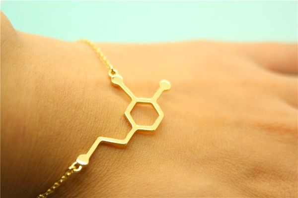 10pcs formula hormone dopamine molecule charm pendant bracelets hormone chemical molecules 5-ht bracelets nurse jewelry, Golden;silver
10pcs formula hormone dopamine molecule charm pendant bracelets hormone chemical molecules 5-ht bracelets nurse jewelry, Golden;silver